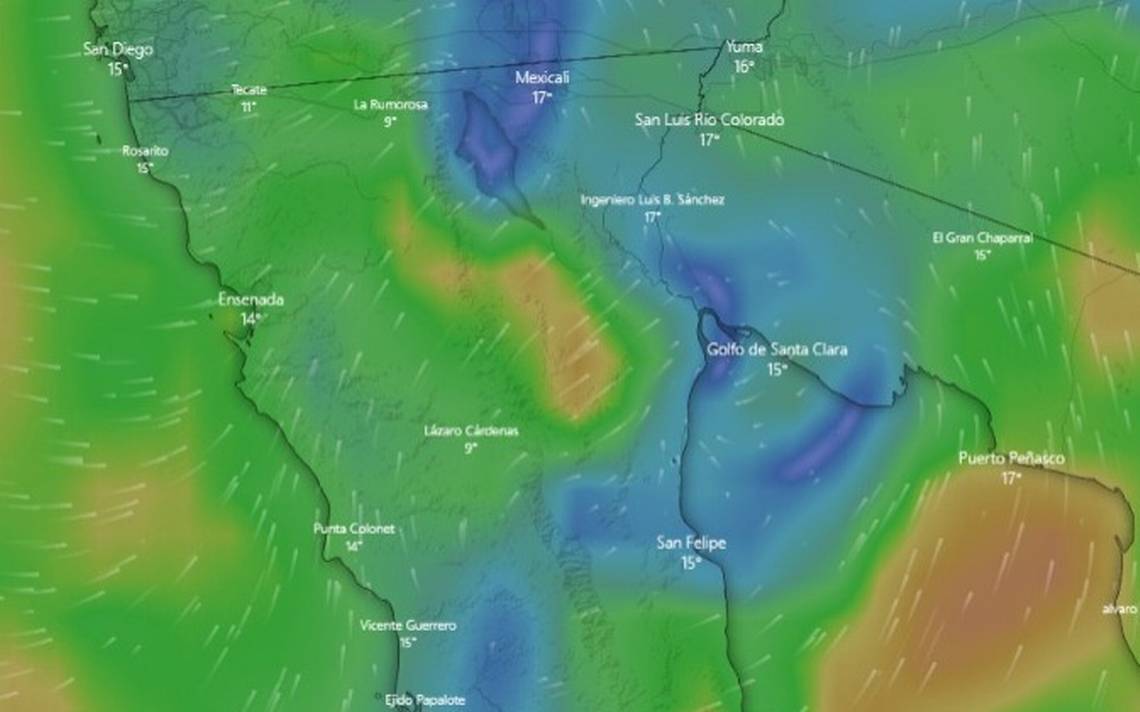 Se esperan lluvias para Baja California a partir de este martes: PC – El Sol de Tijuana