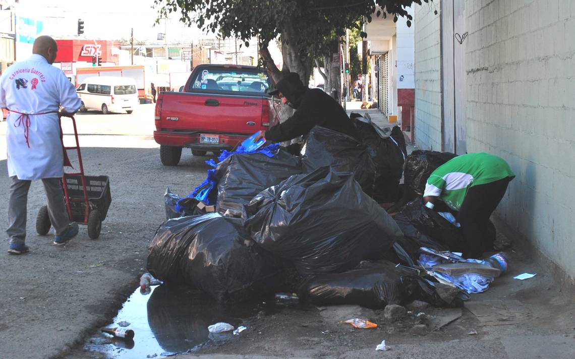 Resultado de imagen para basura en calles de  Tijuana